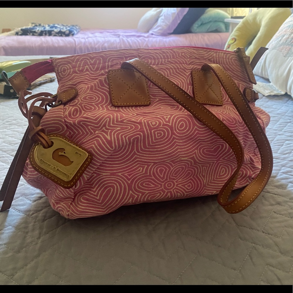Dooney and Burke pink purse
